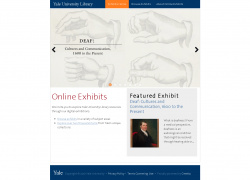 Online Exhibits Yale, źródło: http://exhibits.library.yale.edu/ 