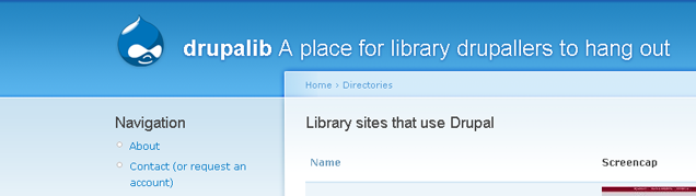 Biblioteki na Drupalu